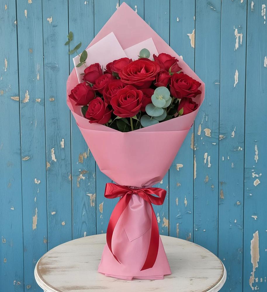 Букет цветов из: Розы в Буланаше