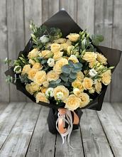 Букет цветов из:  Розы и Лизиантусы #REPLACE_PRED# Буланаше