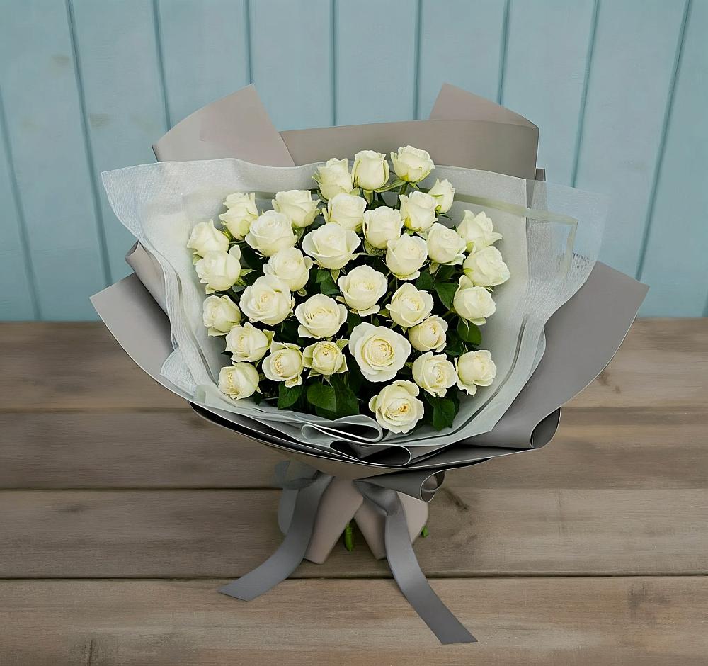Букет Белоснежная нежность в Буланаше