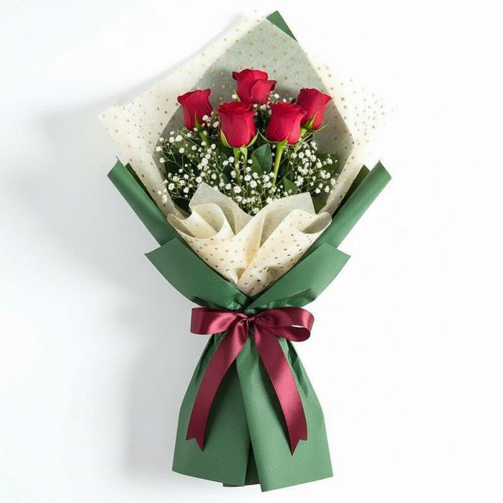 Букет цветов из: Розы в Буланаше