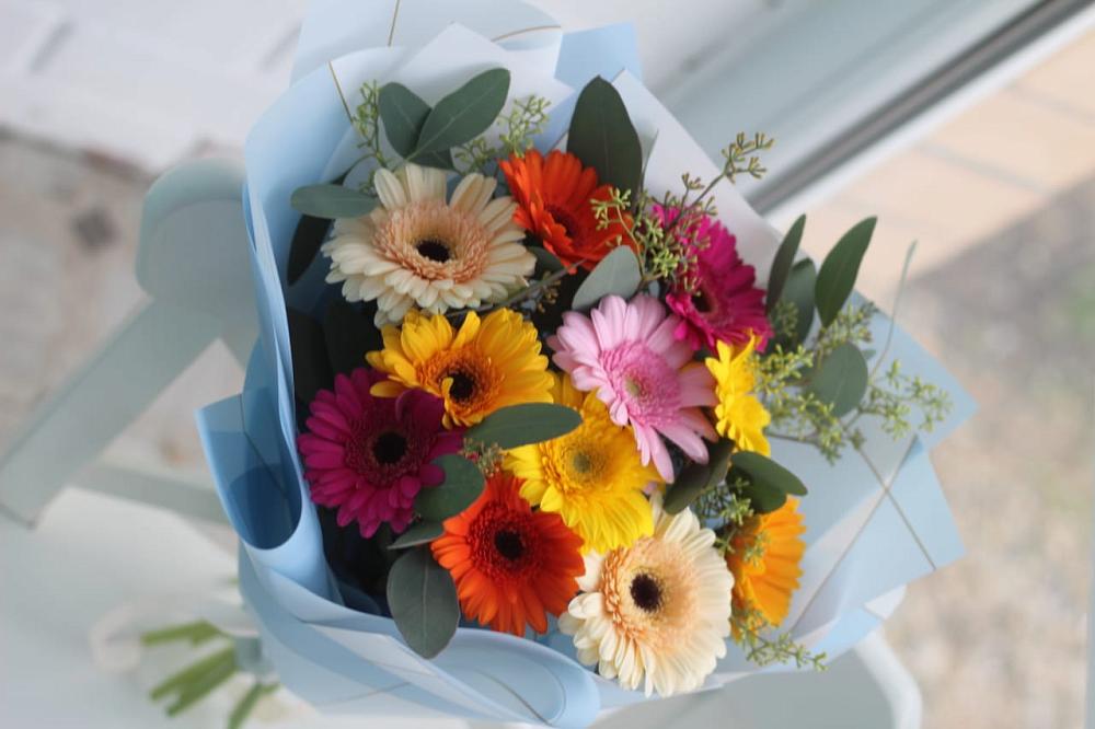 Букет цветов из: Герберы в Буланаше