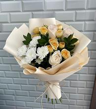 Букет цветов из:  Розы и Хризантемы в Буланаше