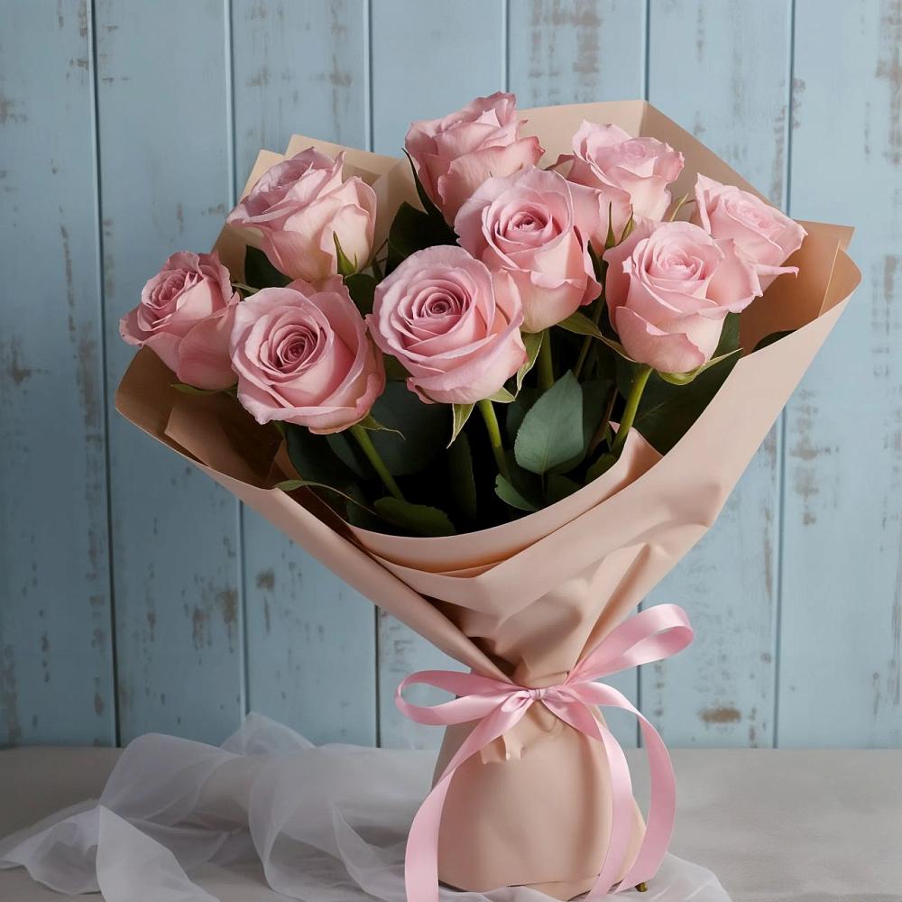 Букет цветов из: Розы в Буланаше