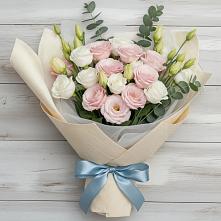 Букет цветов из:  Лизиантусы #REPLACE_PRED# Буланаше