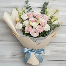 Букет цветов из:  Лизиантусы в Буланаше