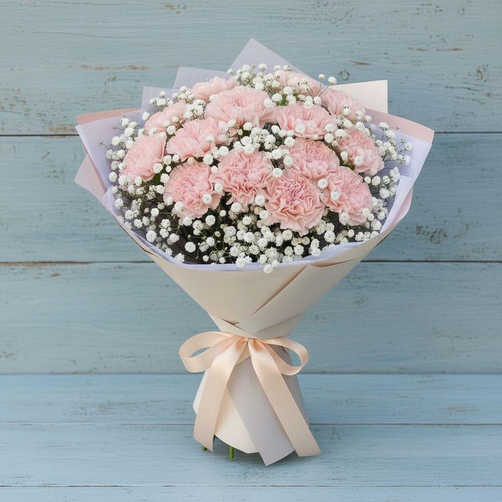 Букет цветов из: Гвоздики в Буланаше