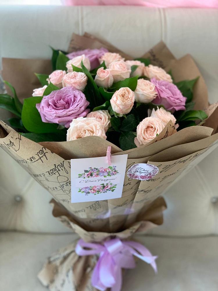 Букет цветов из: Розы в Буланаше