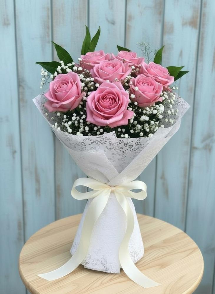 Букет цветов из: Розы в Буланаше