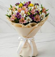 Букет цветов из:  Альстромерии #REPLACE_PRED# Буланаше