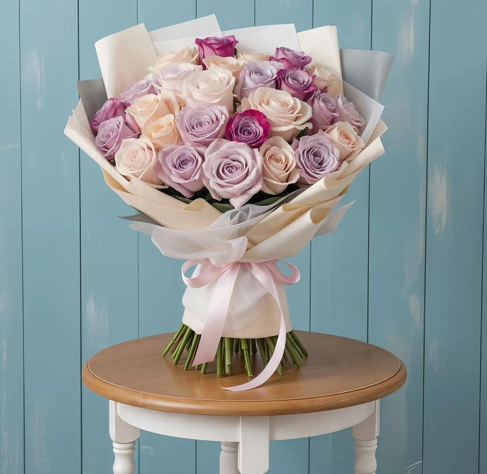 Букет цветов из: Розы в Буланаше