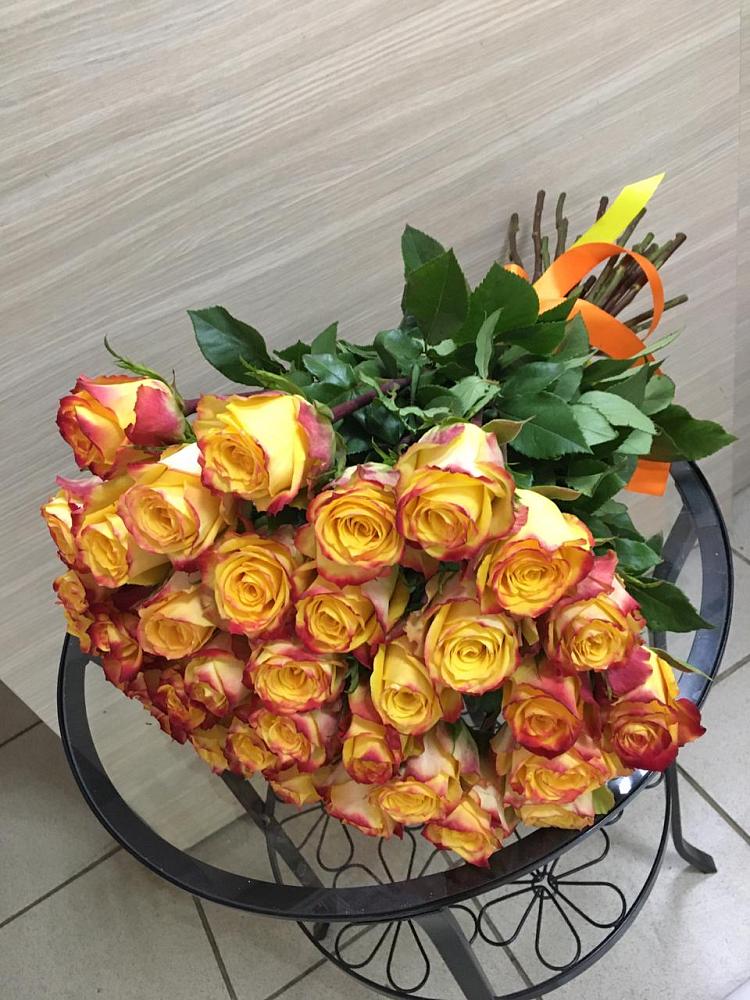 Букет Желтые розы в Буланаше