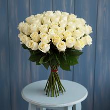 Букет 51 Белая роза Эдлесс Лав #REPLACE_PRED# Буланаше