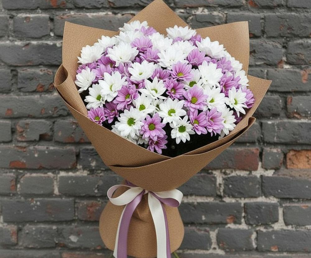 Букет цветов из: Хризантемы в Буланаше