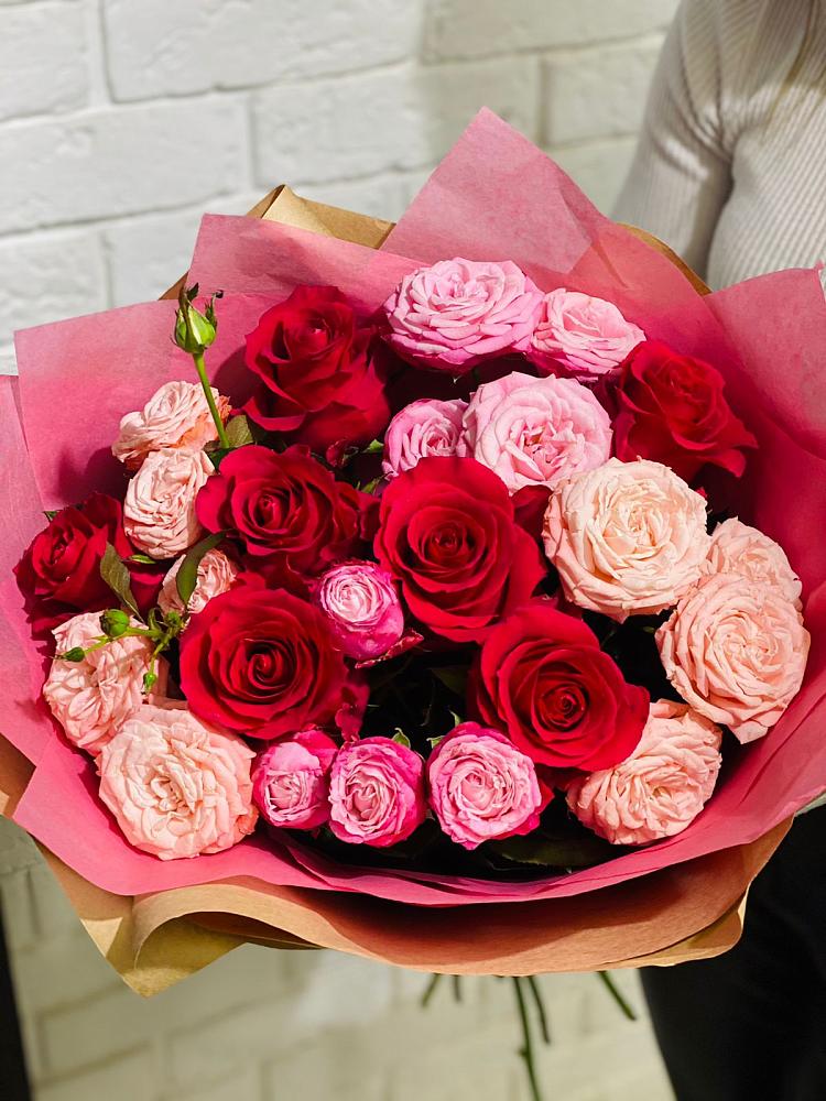 Букет цветов из: Розы в Буланаше