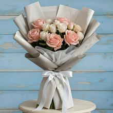 Букет цветов из:  Розы #REPLACE_PRED# Буланаше