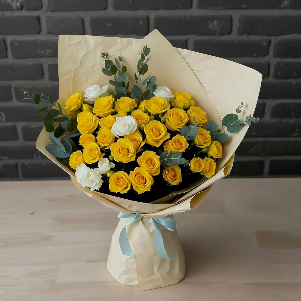 Букет цветов из: Розы в Буланаше