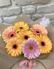 Букет цветов из:  Герберы #REPLACE_PRED# Буланаше
