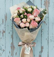 Букет цветов из:  Розы #REPLACE_PRED# Буланаше