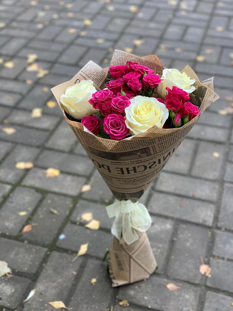 Букет цветов из: Розы в Буланаше