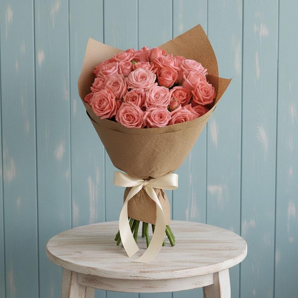 Букет цветов из: Розы в Буланаше