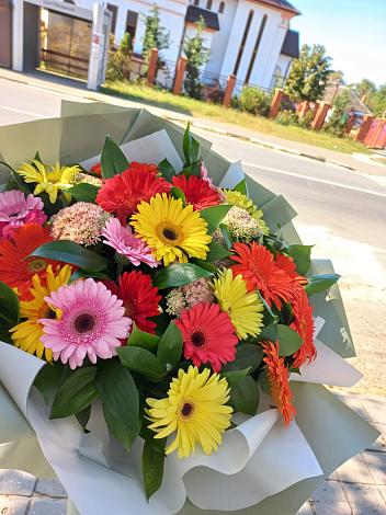 Букет цветов из: Герберы в Буланаше